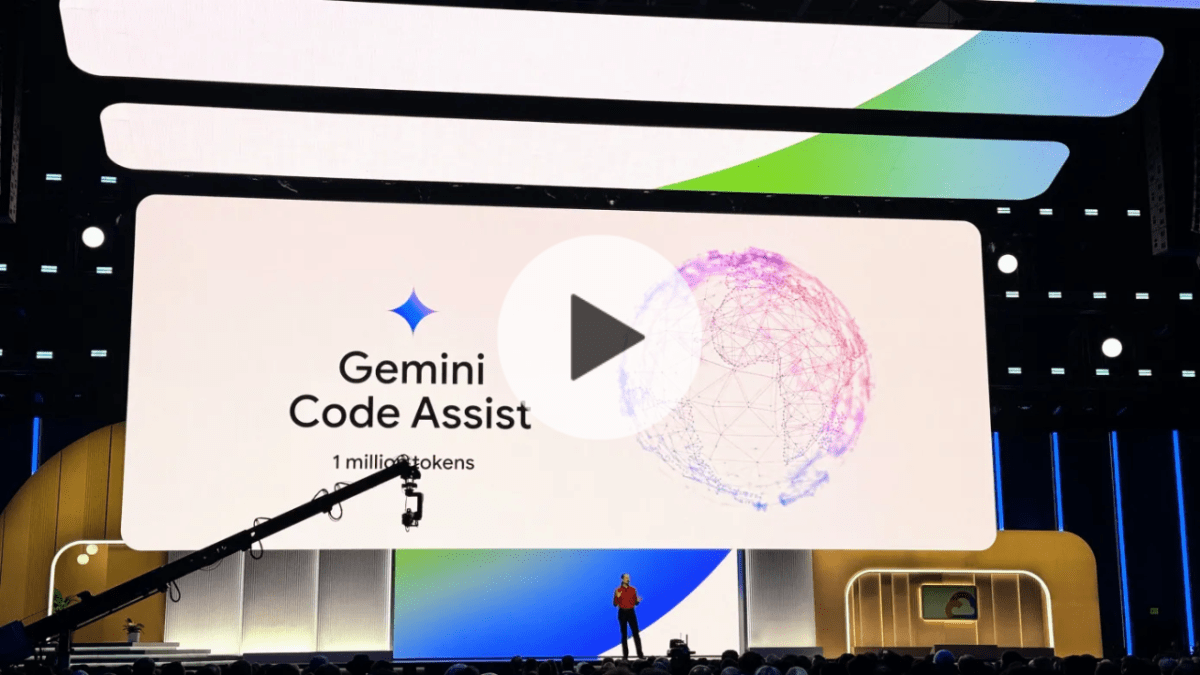 TechCrunch Minute: Google's Gemini Code Assist wants to use AI to help developers