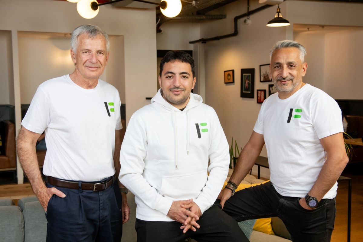 Fairgen co-founders Benny Schnaider (chairman), Samuel Cohen (CEO) and Michael Cohen (COO)