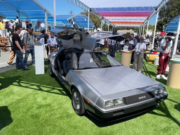 DeLorean Google I/O 2024