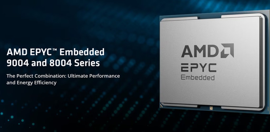 AMD launches Epyc embedded processors for compute-intensive, low-energy devices